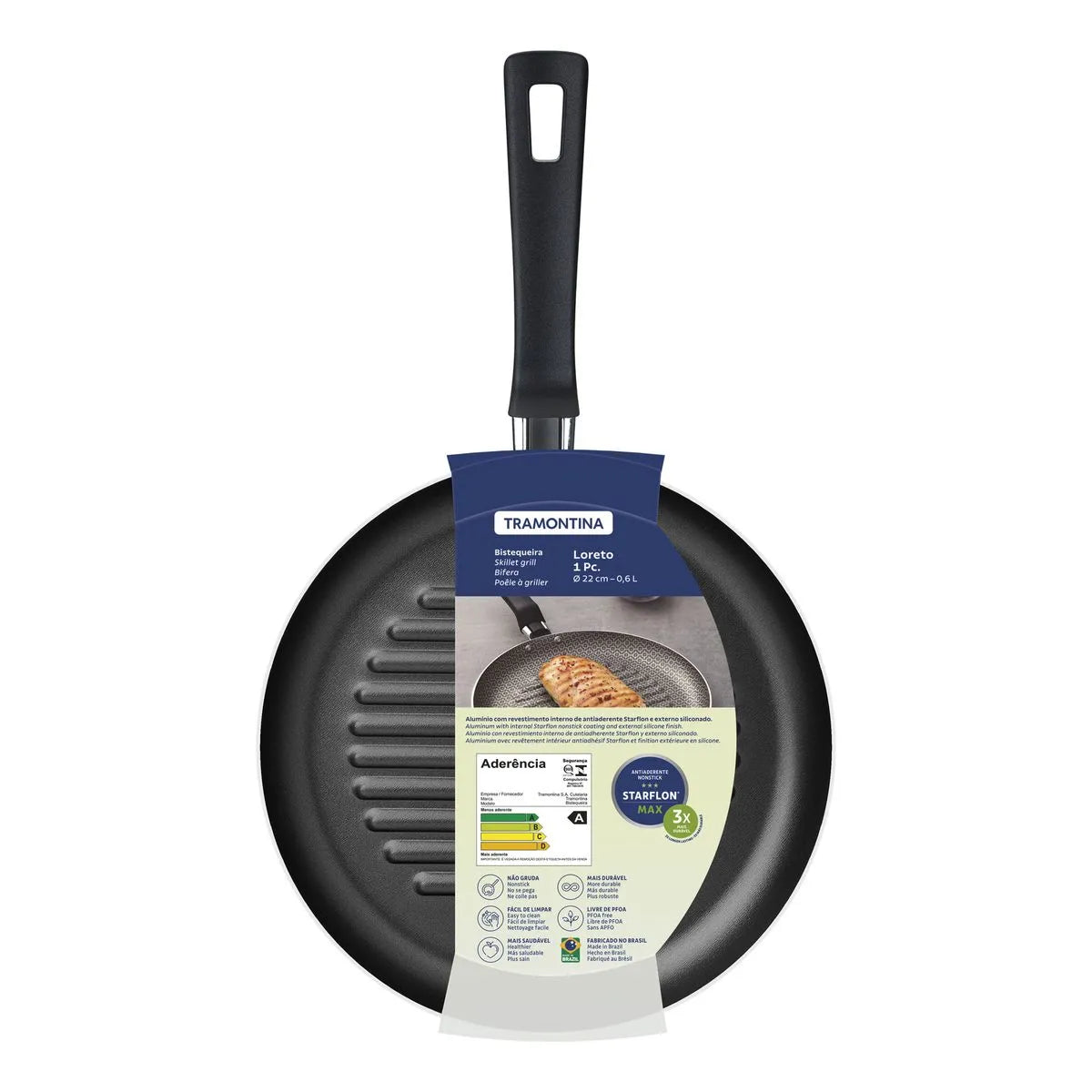 Sarten bifera Tramontina loreto 22cm 20390/022