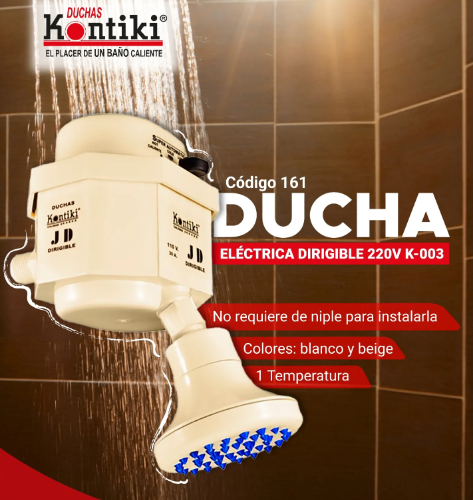 Ducha Electrica Dirigible K-003 Kontiki