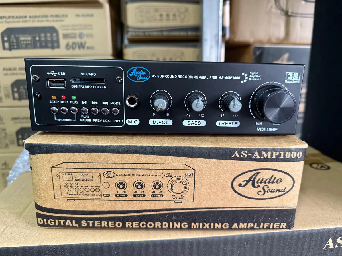 AS-AMP1000 Amplificador de sonido 1000W