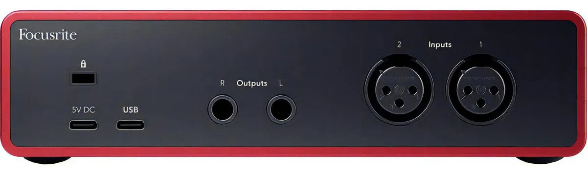 Focusrite Scarlett 2i2 Studio Interfaz de audio USB-C 4th gen kit studio