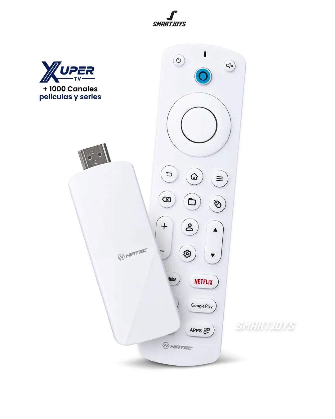 Convertidor Smart TV Niatec TV Stick 4k NT-TV4