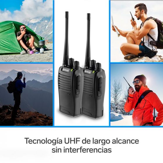 Kit de 2 radios intercomunicadores RAD-010 Steren