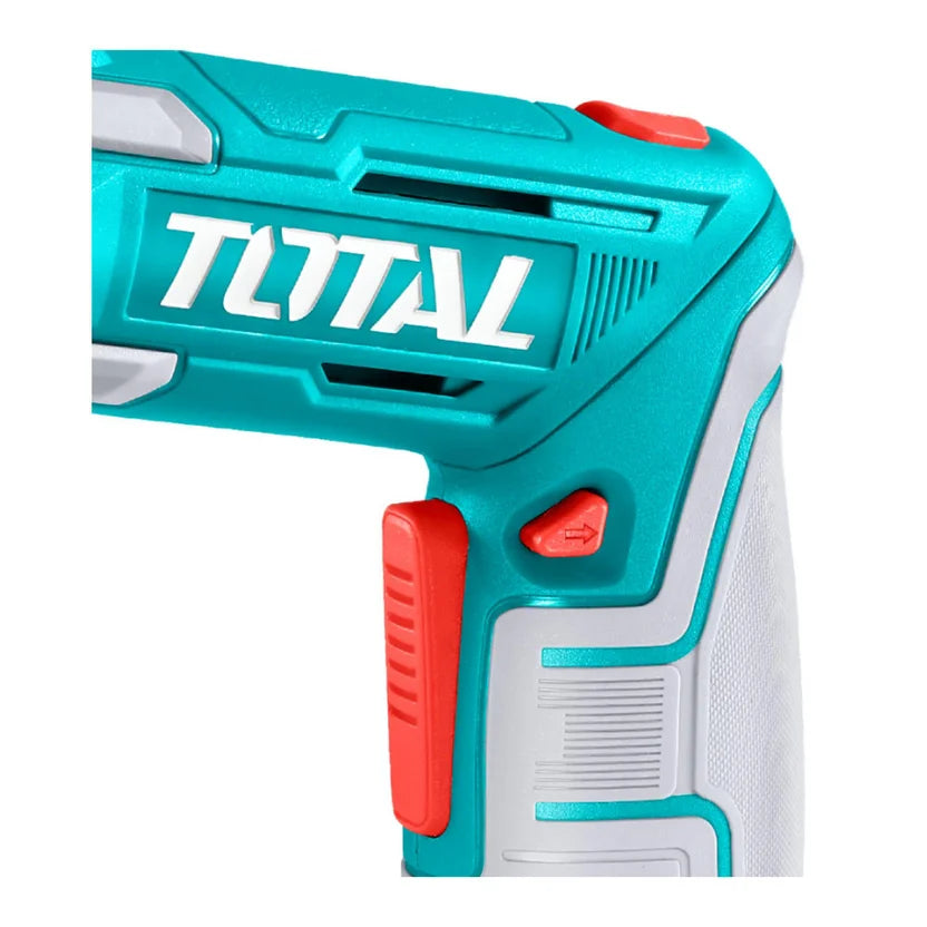 ATORNILLADOR INALAMBRICO 8V, 6N.M ESTUCHE PLASTICO + 17 PIEZAS TOTAL