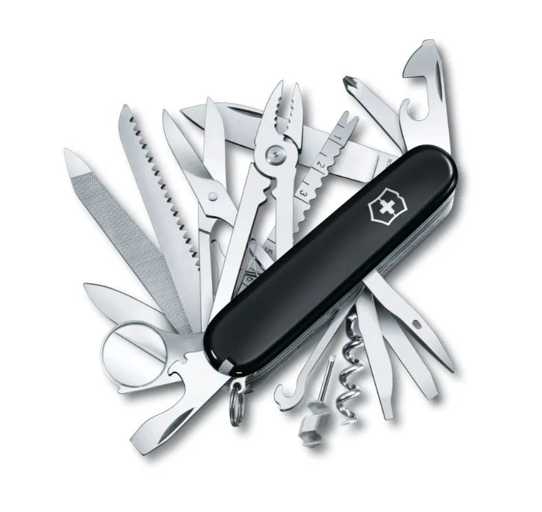 Navaja multiherramienta Victorinox Swisschamp, Negra 1.6795.3