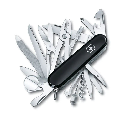 Navaja multiherramienta Victorinox Swisschamp, Negra 1.6795.3