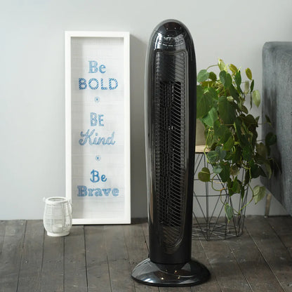 Ventilador de torre Universal con control remoto 3 velocidades negro L71150