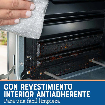 Horno con Freidora de Aire, Capacidad de 22 Litros, Recubrimiento Antiadherente Ref: TSSTTVMAF1NS-013