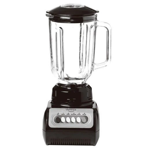 Licuadora Con Vaso de Vidrio 1.5 Litros 4 Velocidades + pulso Universal L50803