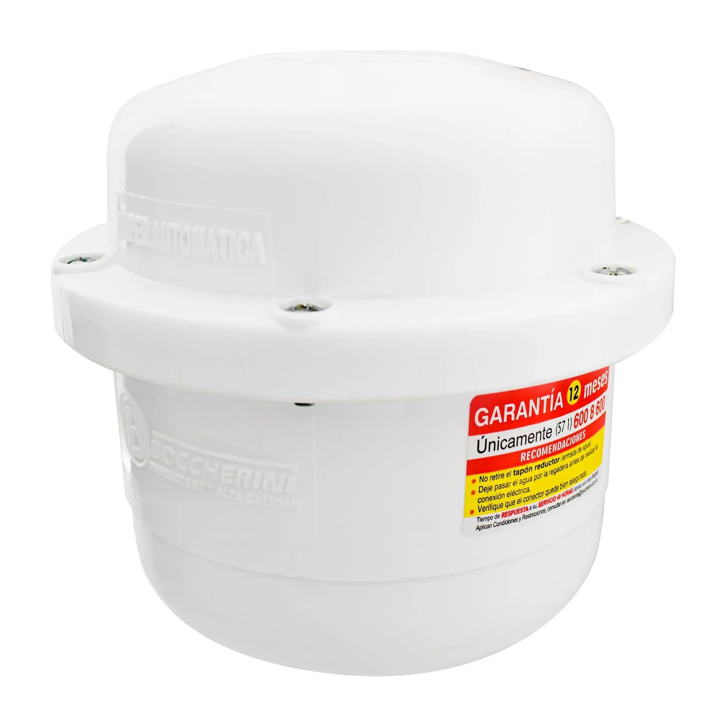 DUCHA BOCCHERINI VICTORY BLANCA CON MANGUERA 110V