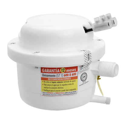 DUCHA BOCCHERINI FUSION BLANCA CON MANGUERA 110V