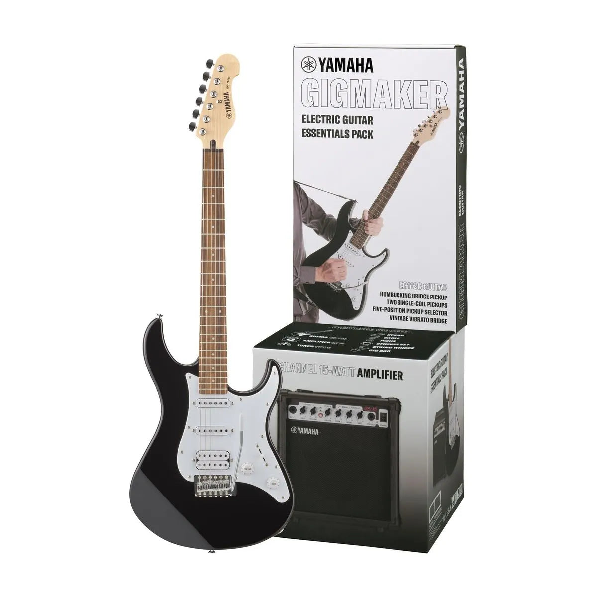 YAMAHA EG112GPII BL GIGMAKER Kit de guitarra eléctrica con accesorios