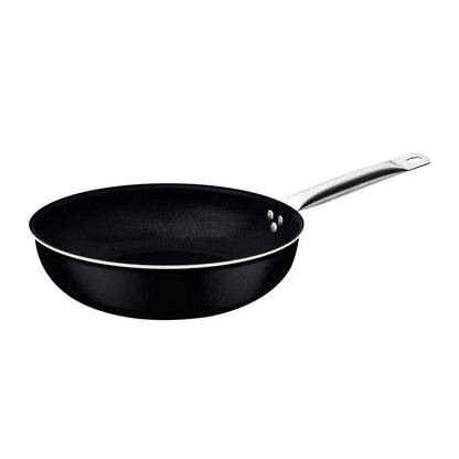 28351028 Sartén Honda Tramontina Piemonte en Aluminio Negro 28 cm 4 L