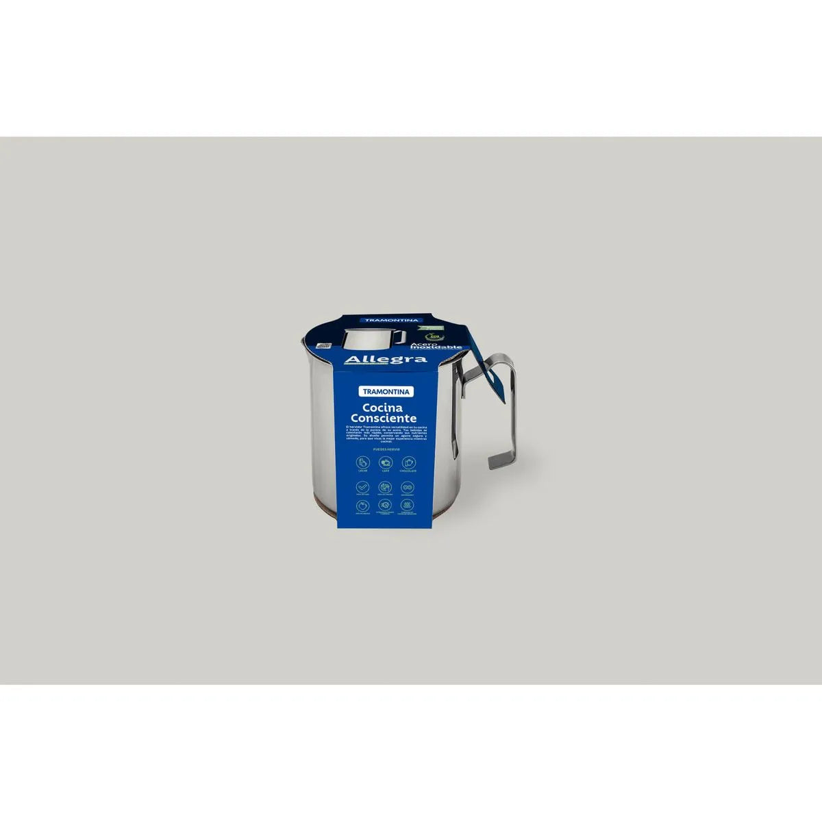 Hervidor Allegra de acero inoxidable de 12 cm y 1,4 l Tramontina 62664/124