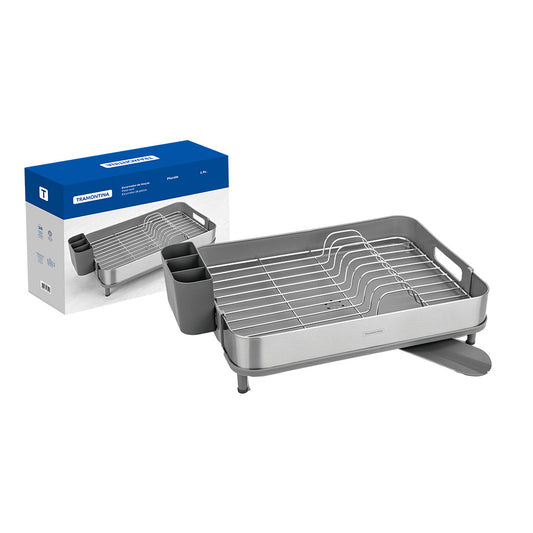 Escurridor De Acero 10 Platos Tramontina 61537/100