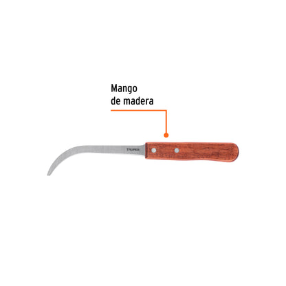 Cuchillo bananero de acero inoxidable Ref:CUBA-5  Serie 102941