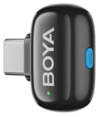 BOYA MICRÓFONO INALÁMBRICO BOYA MINI-15 2-PERSONAS 2,4GHz USB-C/LIGHTNING