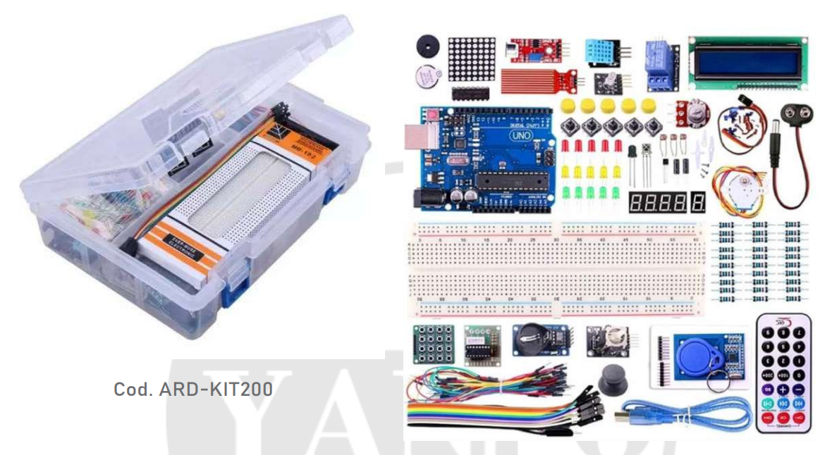 ARD-KIT200 kit de inicio para el desarrollo  UNO R3  Compatible para Aprendizaje y Proyectos