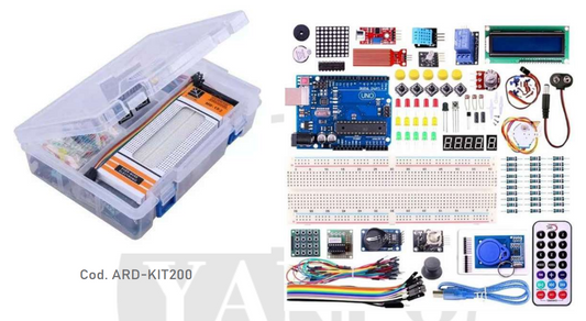 ARD-KIT200 kit de inicio para el desarrollo  UNO R3  Compatible para Aprendizaje y Proyectos