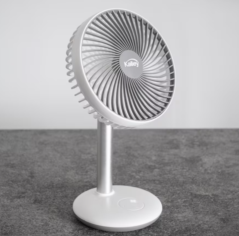 Ventilador de Mesa KALLEY K-VM6B Recargable Blanco