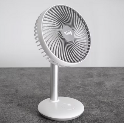Ventilador de Mesa KALLEY K-VM6B Recargable Blanco