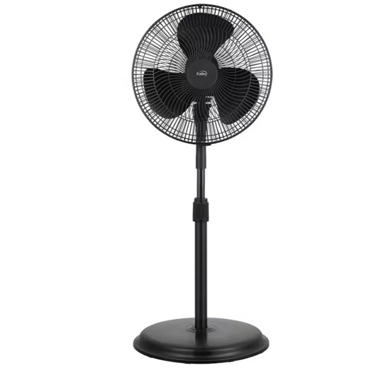 Ventilador de piso KALLEY 14 Pulgadas K-V3N negro