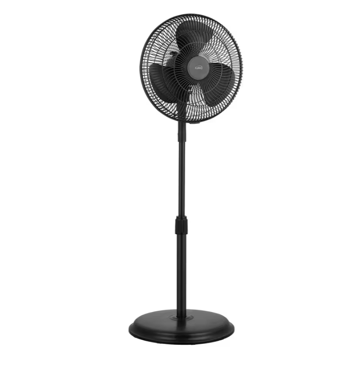 Ventilador de piso KALLEY 14 Pulgadas K-V3N negro