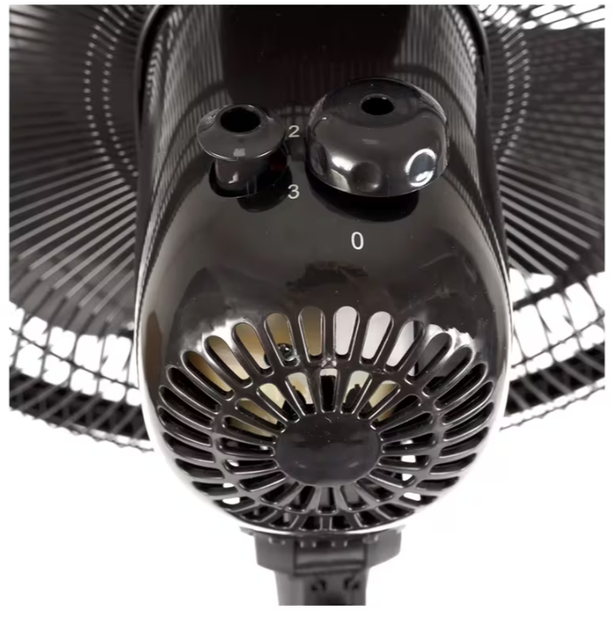 Ventilador de piso KALLEY 14 Pulgadas K-V3N negro