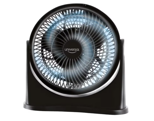 Ventilador UNIVERSAL 8 pulgadas COMPACT FRESH L71300 Negro