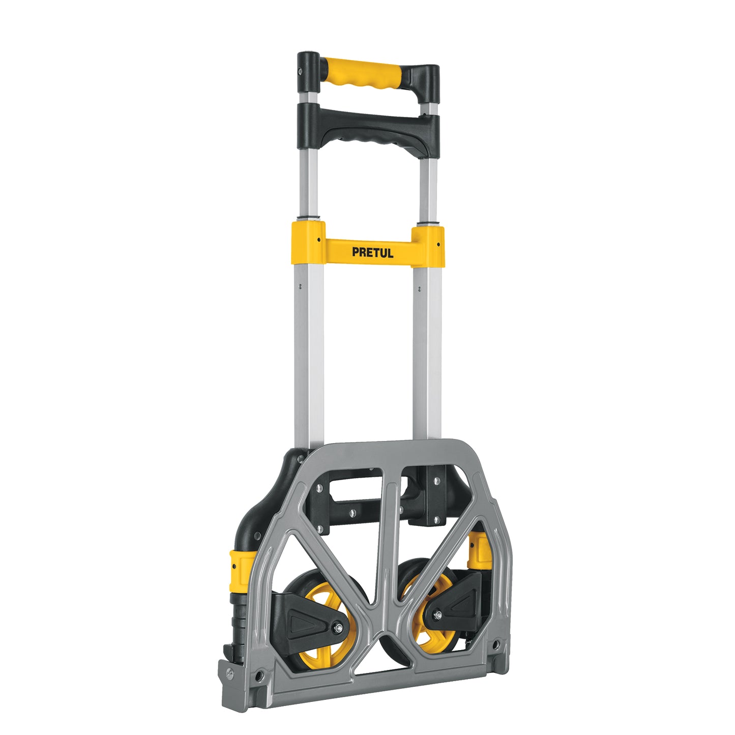 Diablo de carga, plegable de aluminio y base acero, 100 kg 24127