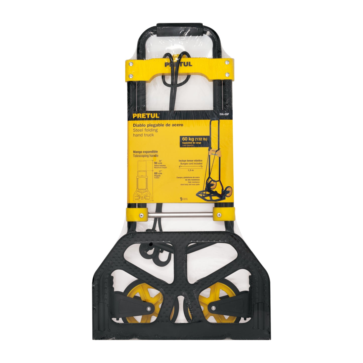 Carretilla plegable de 60Kg PRETUL Ref: DIA-60P
