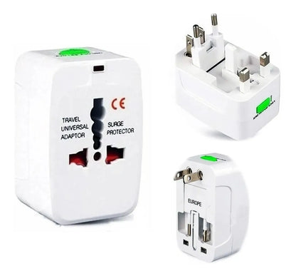 Adaptador De Corriente Universal Kit Viajero