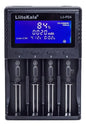 Cargador Pilas LiitoKala LII-PD4 4 Puertos 110V/220V para 18650 AA AAA