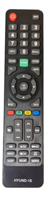Control Remoto Para Tv Hyundai Hyun-15