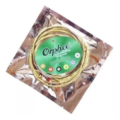 Encordado  para guitarra acústica y electroacústic Metal bronce Orphee 11 52 n/light Ref. TX630