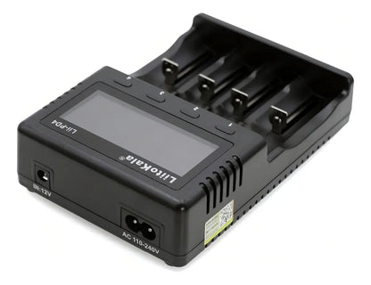 Cargador Pilas LiitoKala LII-PD4 4 Puertos 110V/220V para 18650 AA AAA