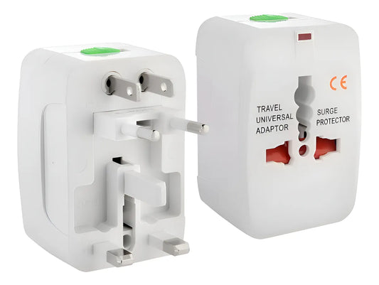 Adaptador De Corriente Universal Kit Viajero