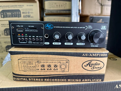 AS-AMP1000 Amplificador de sonido 1000W