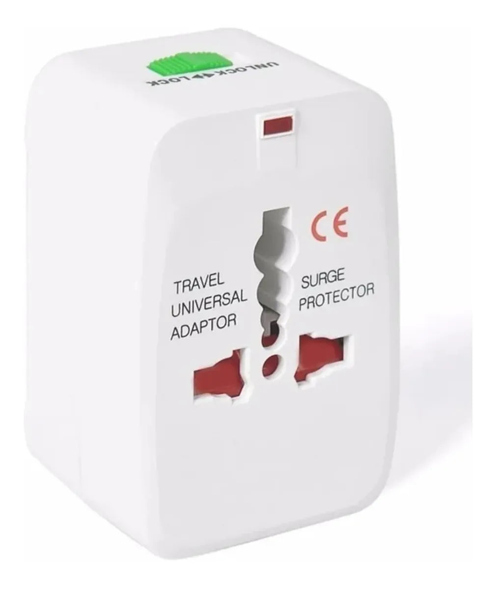 Adaptador De Corriente Universal Kit Viajero