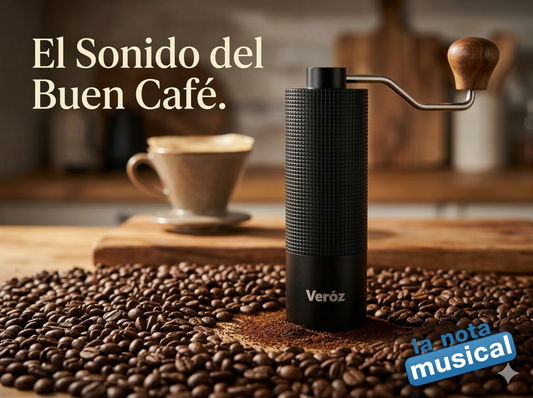 Molino manual de cafe con ajuste interno