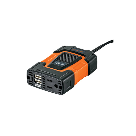 Inversor de corriente de 120W  con puerto USB TRUPER Ref: INCO-100