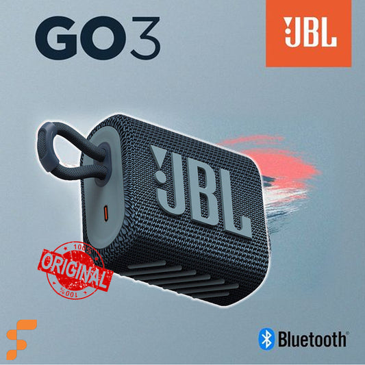 JBL Go 3: el parlante portátil a prueba de polvo y agua