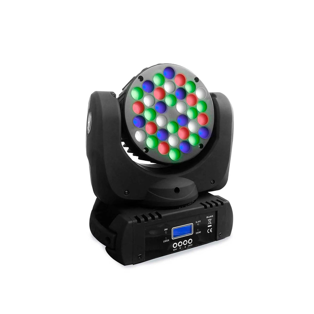Cabeza movil giratoria 36 Leds 3W RGBW Big Dipper Ref. LM108