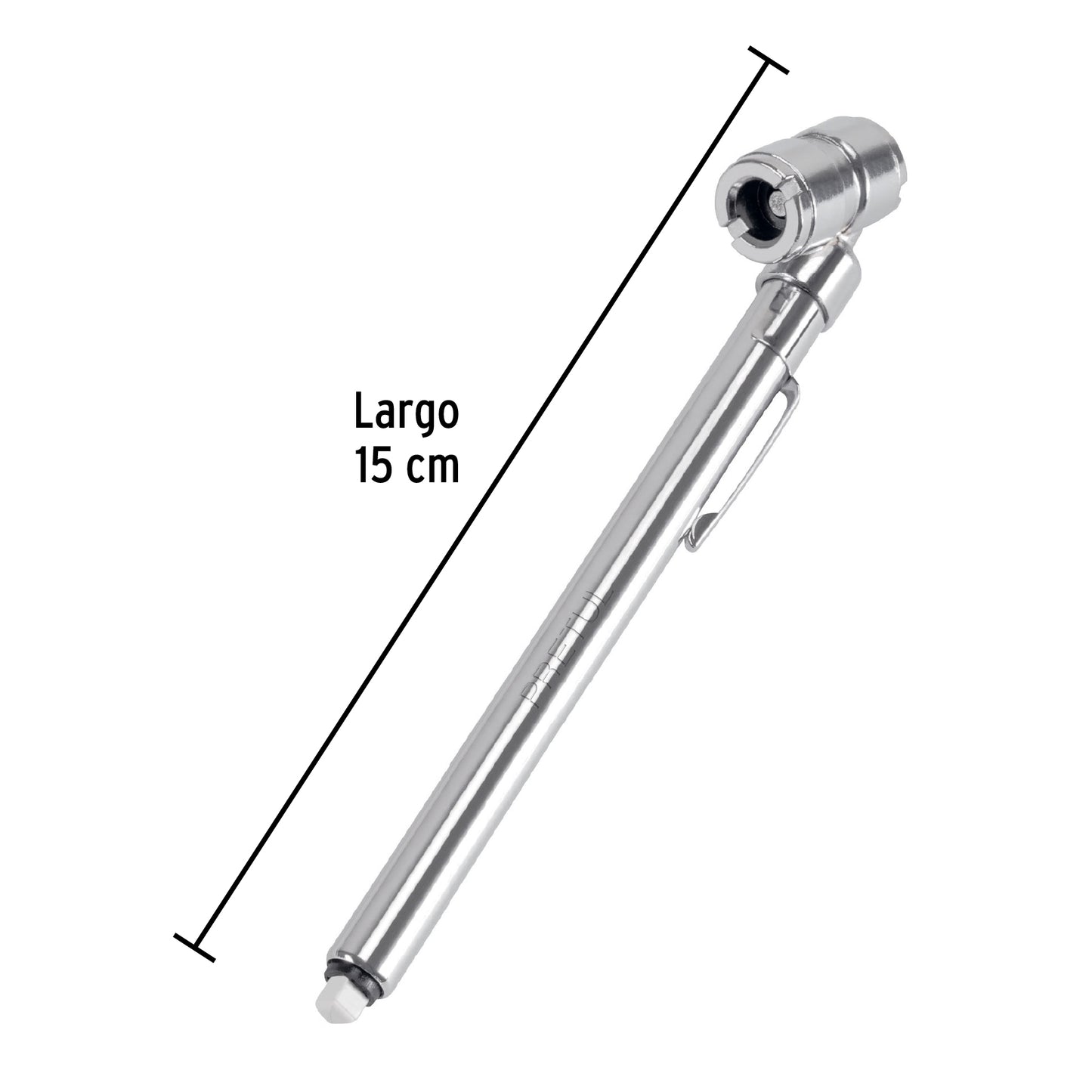 Calibrador de presión 50 psi, cabeza doble, PRETUL 20182