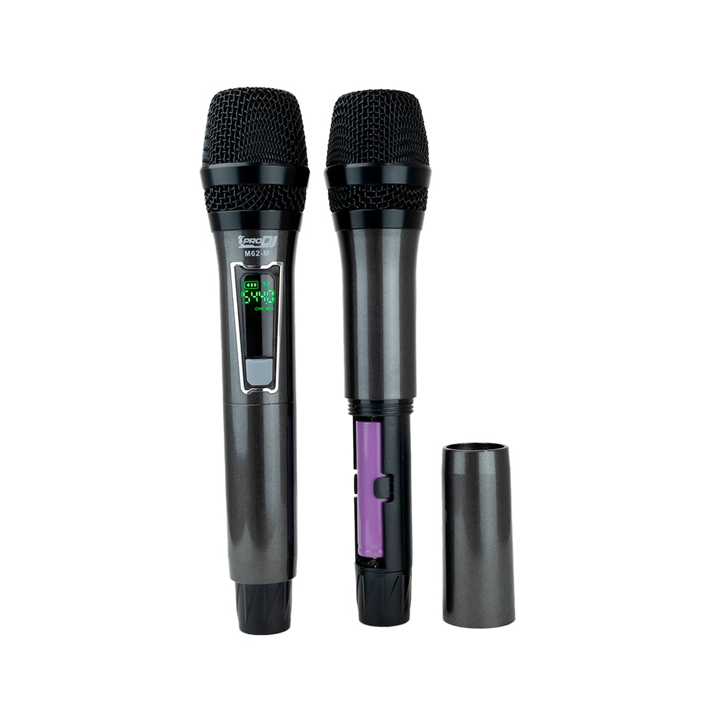 Micrófono M62-M PRO DJ inalámbrico doble