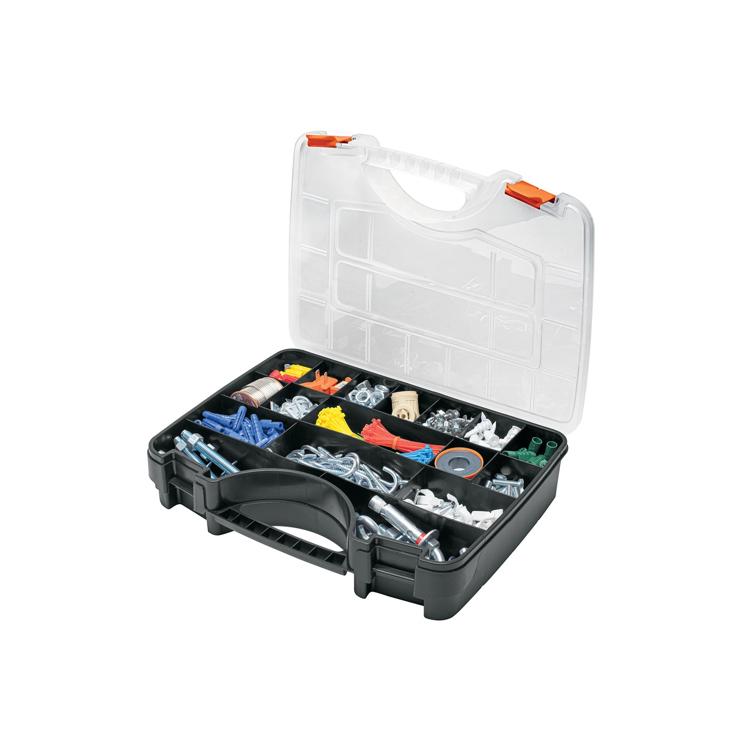 Organizador 17" reforzado con 17 compartimentos, TRUPER 19939