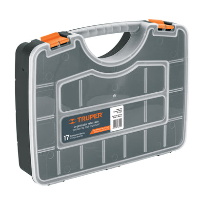 Organizador 17" reforzado con 17 compartimentos, TRUPER 19939