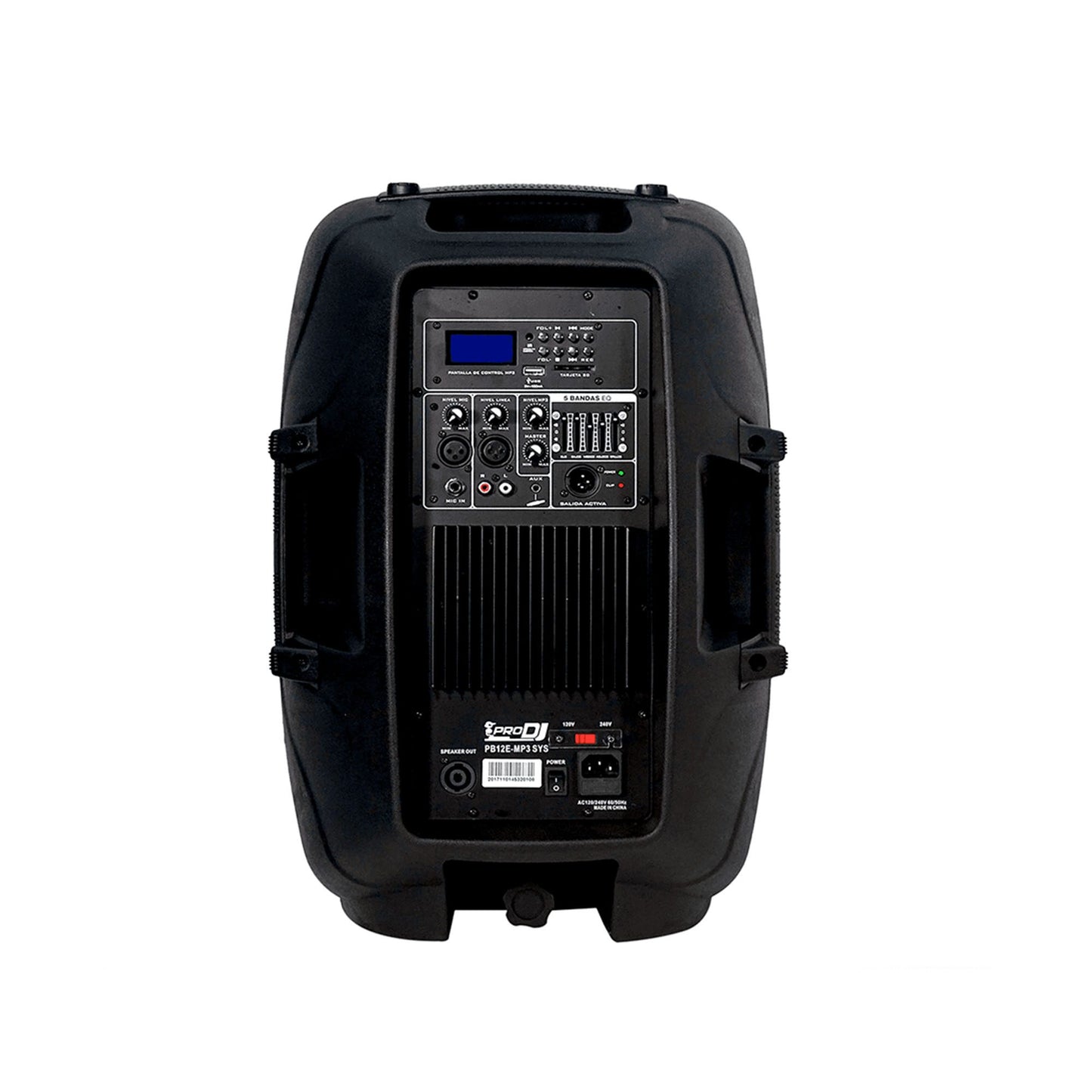 Combo PB12E-MP3 SYS PRO DJ cabina activa 12″