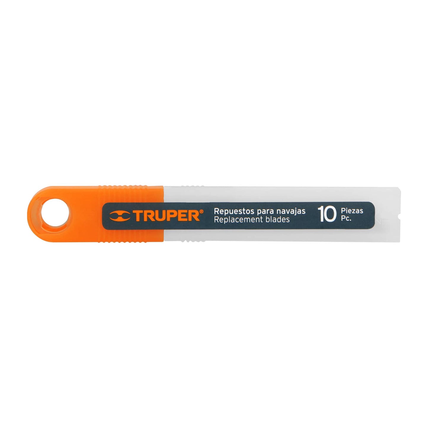 Estuche con 10 cuchillas SK4 de 9 mm para cutter, TRUPER 16962