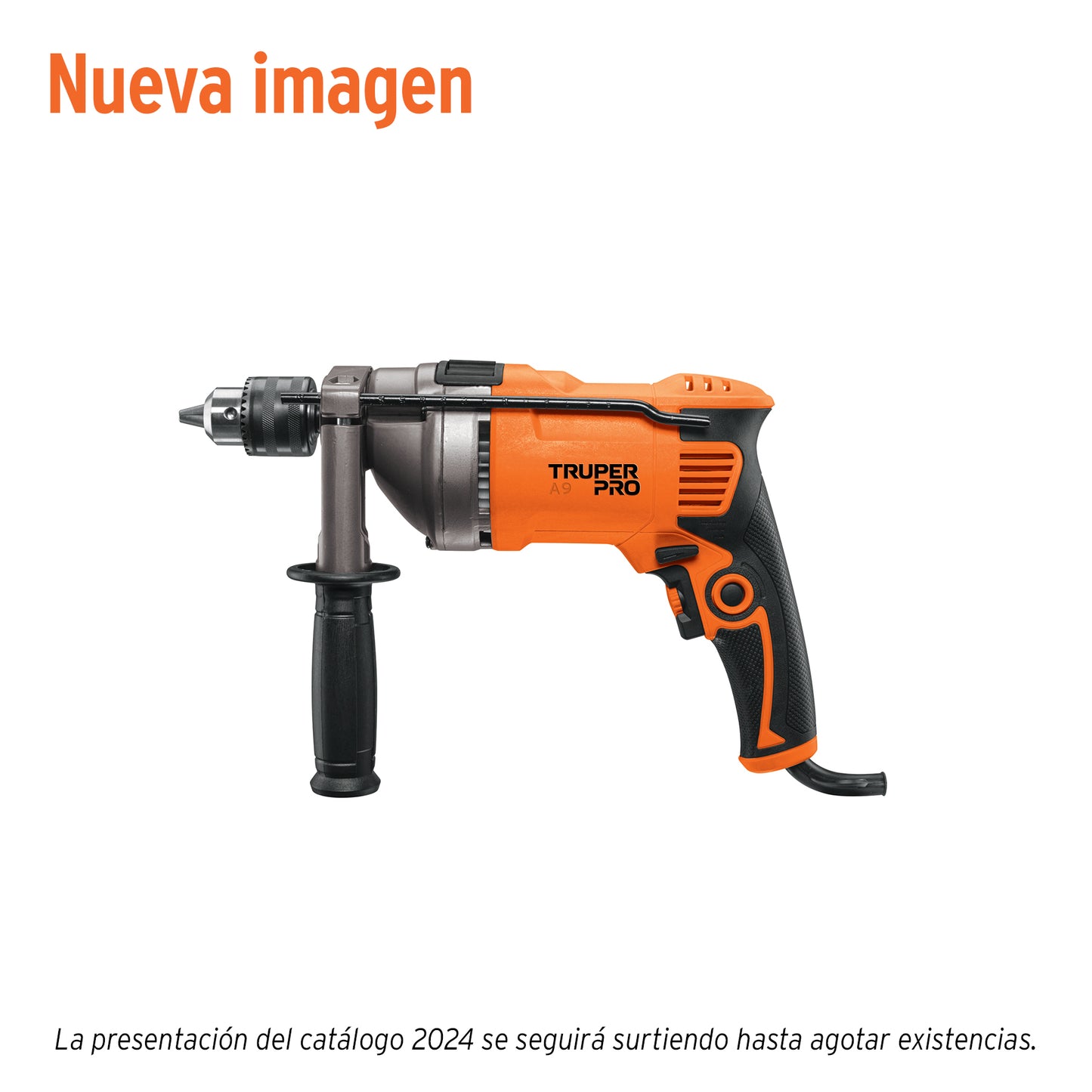 Rotomartillo/destornillador 1/2", 850W, TRUPER PRO Ref:14659