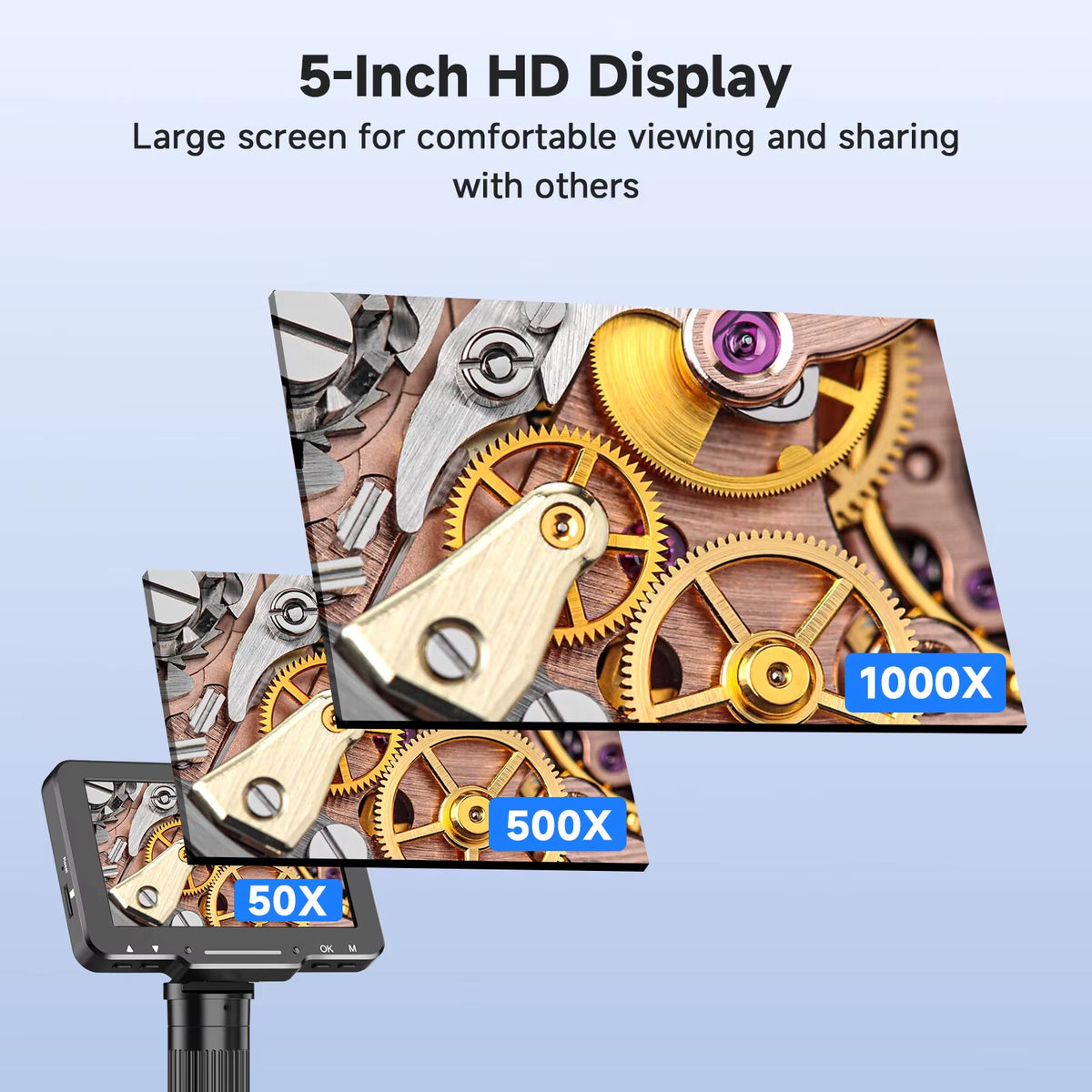 Microscopio digital Flex 1000X, microscopio para soldadura, cámara HD 1920P de ultra precisión, sensor para reparaciones, monedas y joyería.